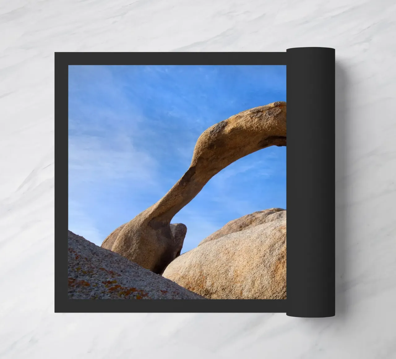 Mobius Arch doormat by Dave Hare Photography