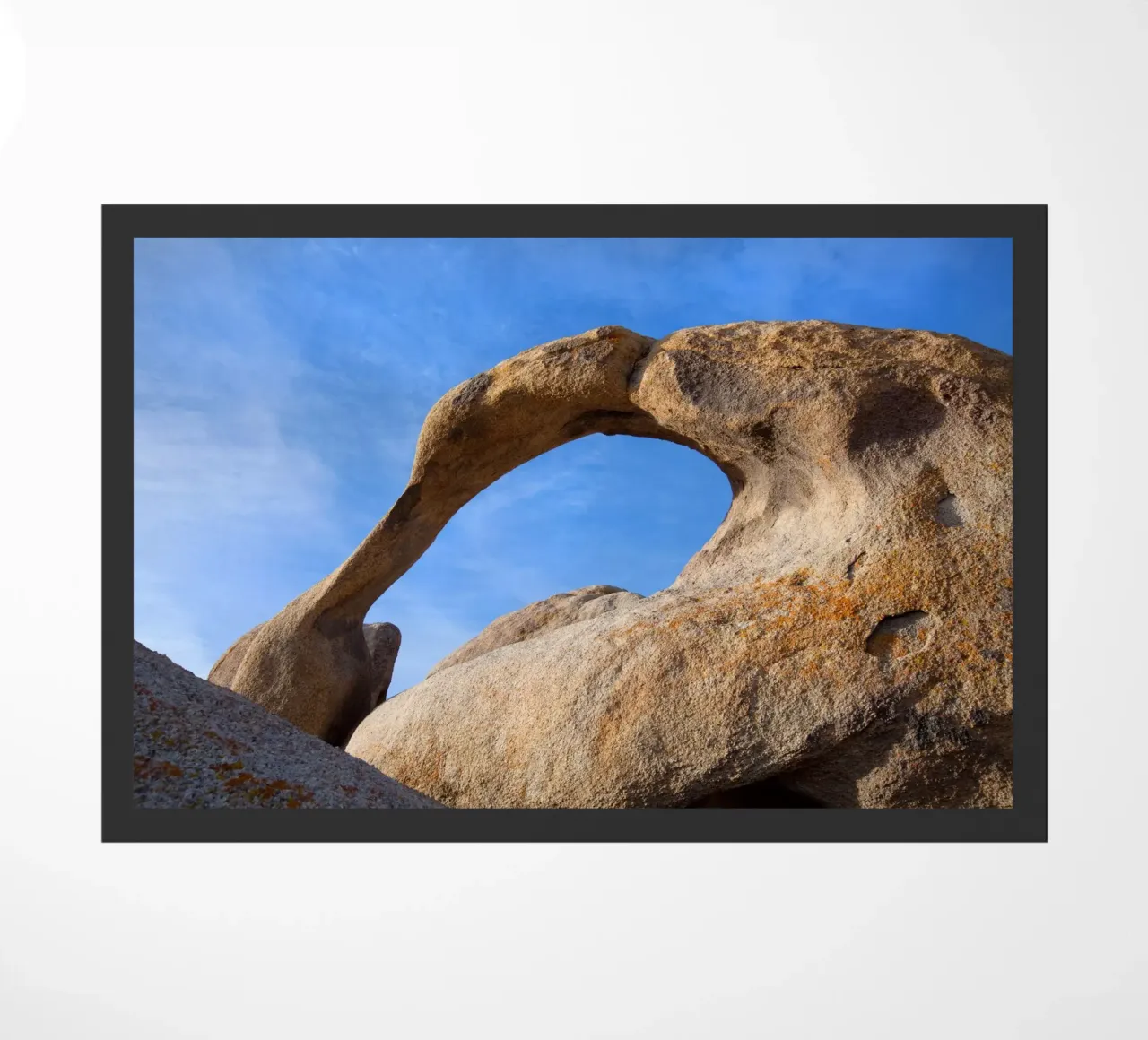Mobius Arch doormat by Dave Hare Photography