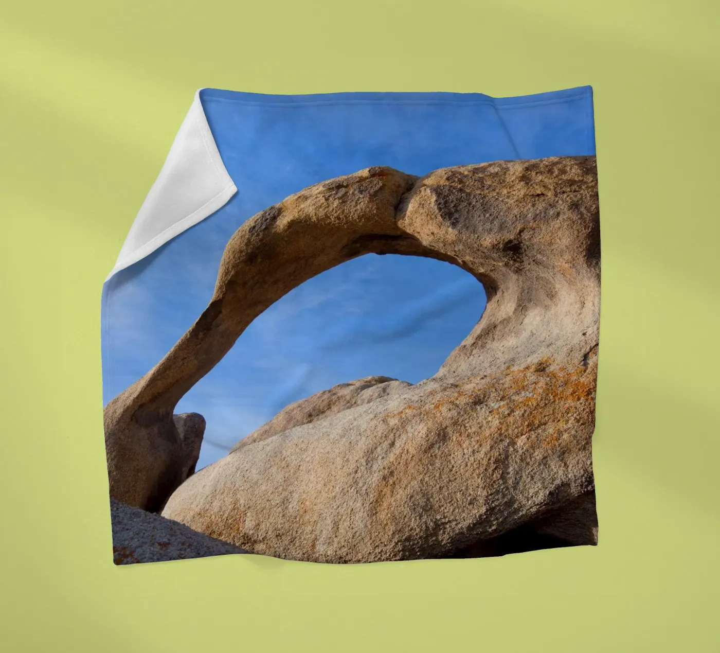 Mobius Arch Fleecedecke von Dave Hare Photography