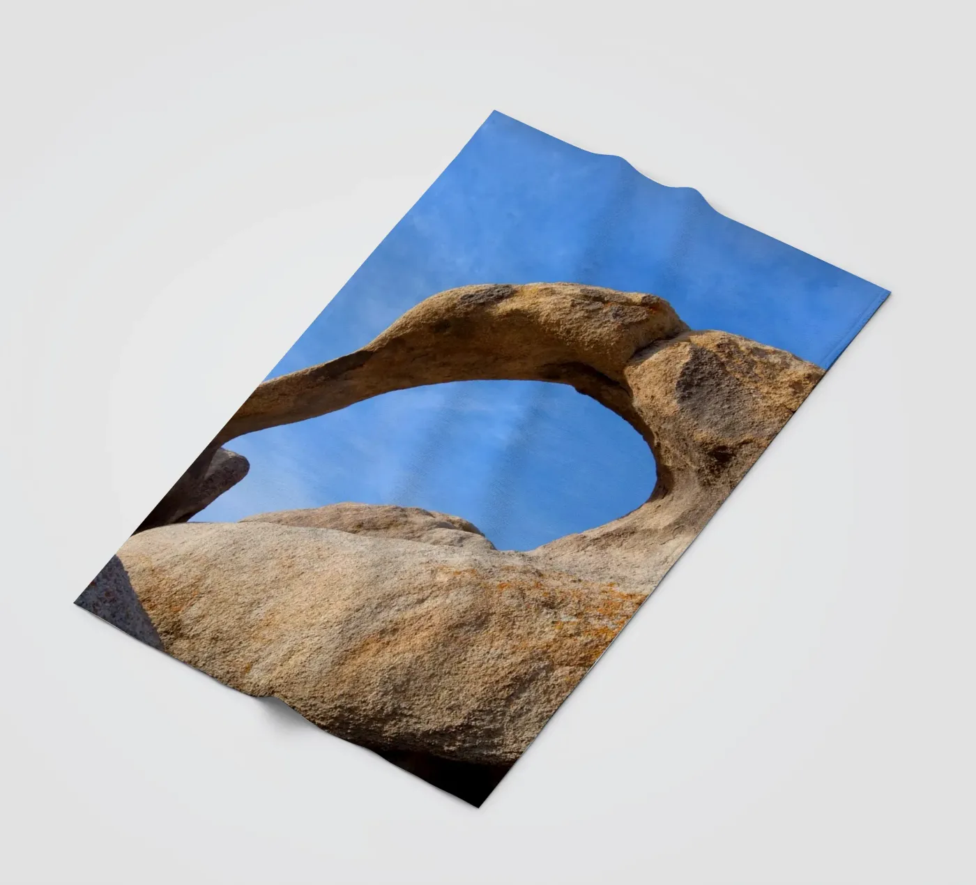 Mobius Arch Fleecedecke von Dave Hare Photography