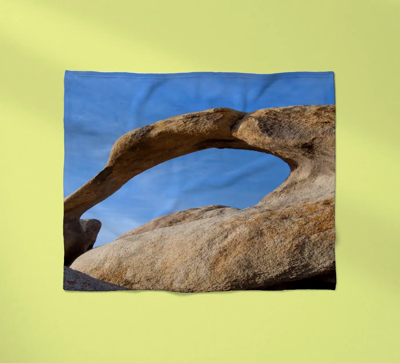 Mobius Arch Fleecedecke von Dave Hare Photography