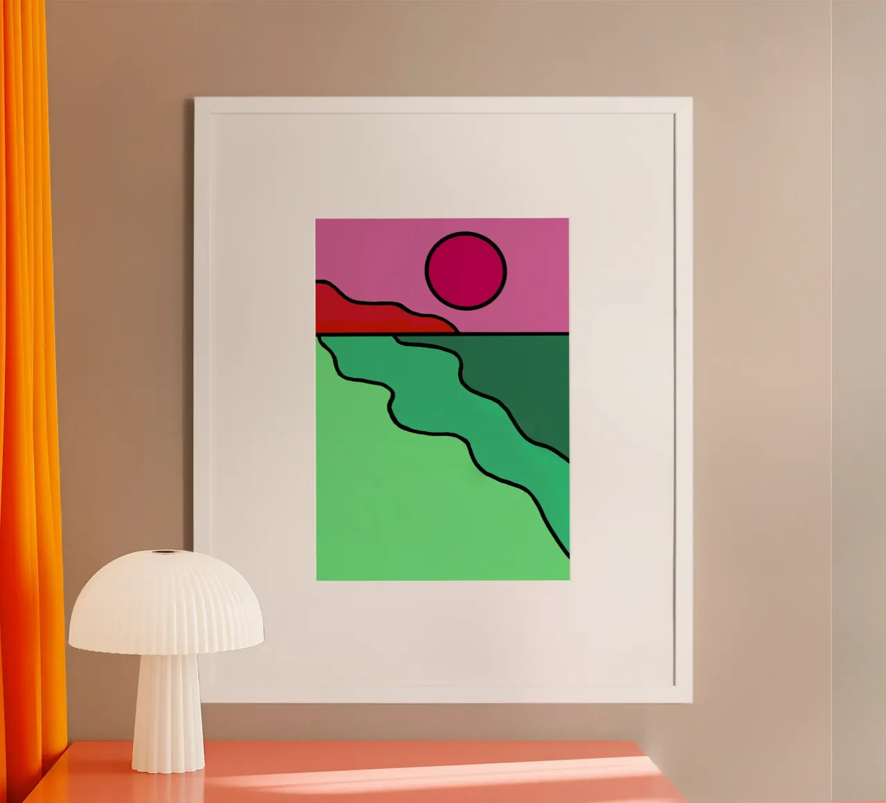 Sonnenklang Poster von Fesofi