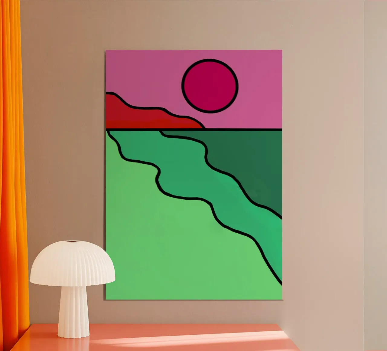 Sonnenklang Poster von Fesofi