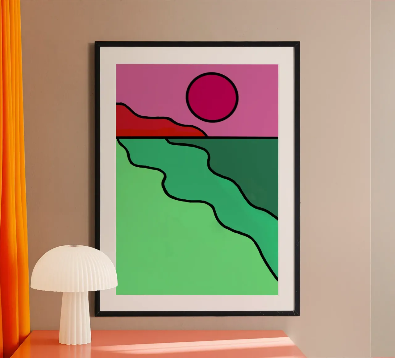 Sonnenklang Poster von Fesofi