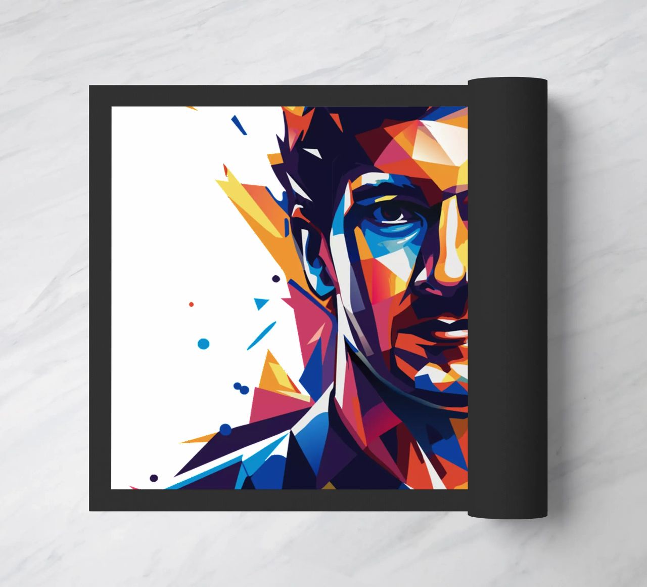 Mark Zuckerberg in WPAP Pop ARt zerbino da vectorartnesia