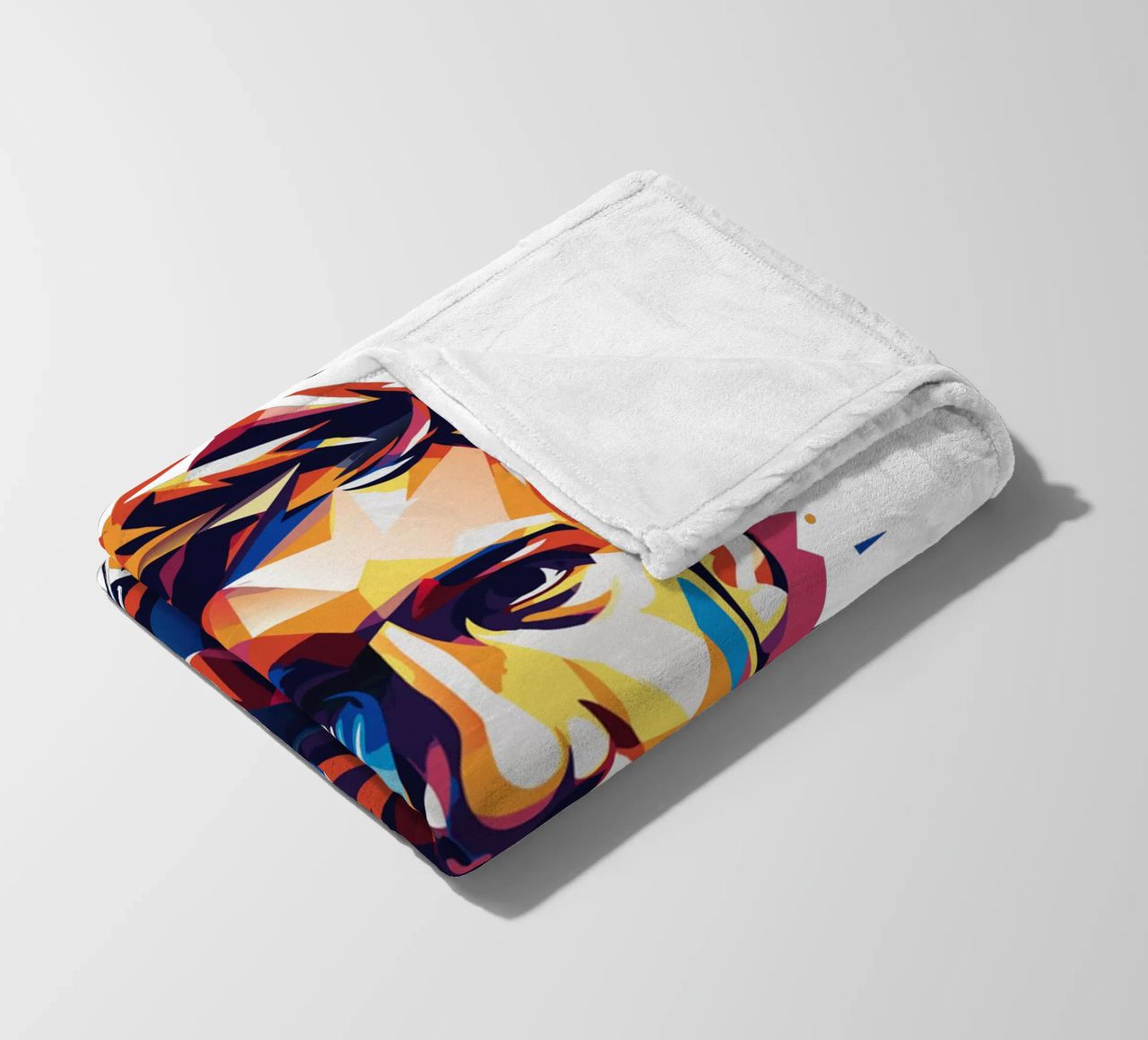 Mark Zuckerberg in WPAP Pop ARt coperta in pile da vectorartnesia