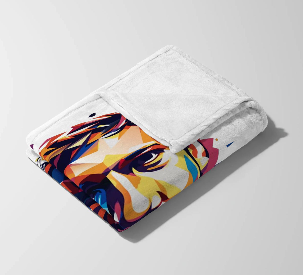 Mark Zuckerberg in WPAP Pop ARt coperta in pile da vectorartnesia