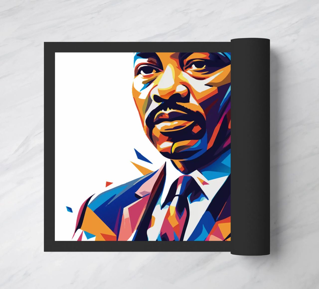 Martin Luther King Jr WPAP Pop Art zerbino da vectorartnesia