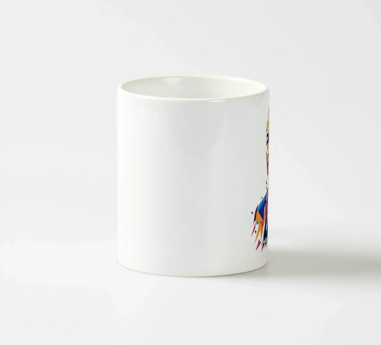 Martin Luther King Jr WPAP Pop Art tazza in ceramica da vectorartnesia