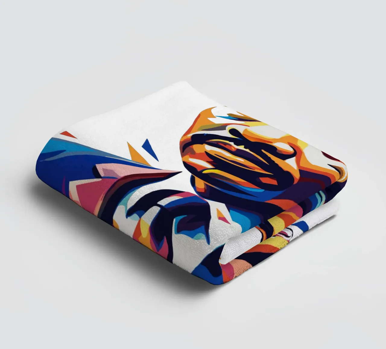 Martin Luther King Jr WPAP Pop Art asciugamano da bagno da vectorartnesia