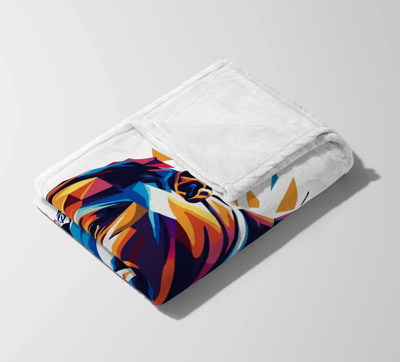 Martin Luther King Jr WPAP Pop Art coperta in pile da vectorartnesia