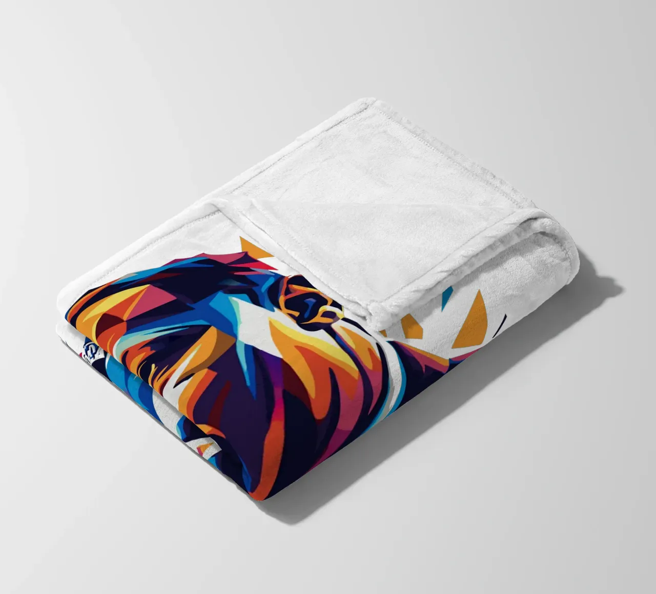 Martin Luther King Jr WPAP Pop Art coperta in pile da vectorartnesia
