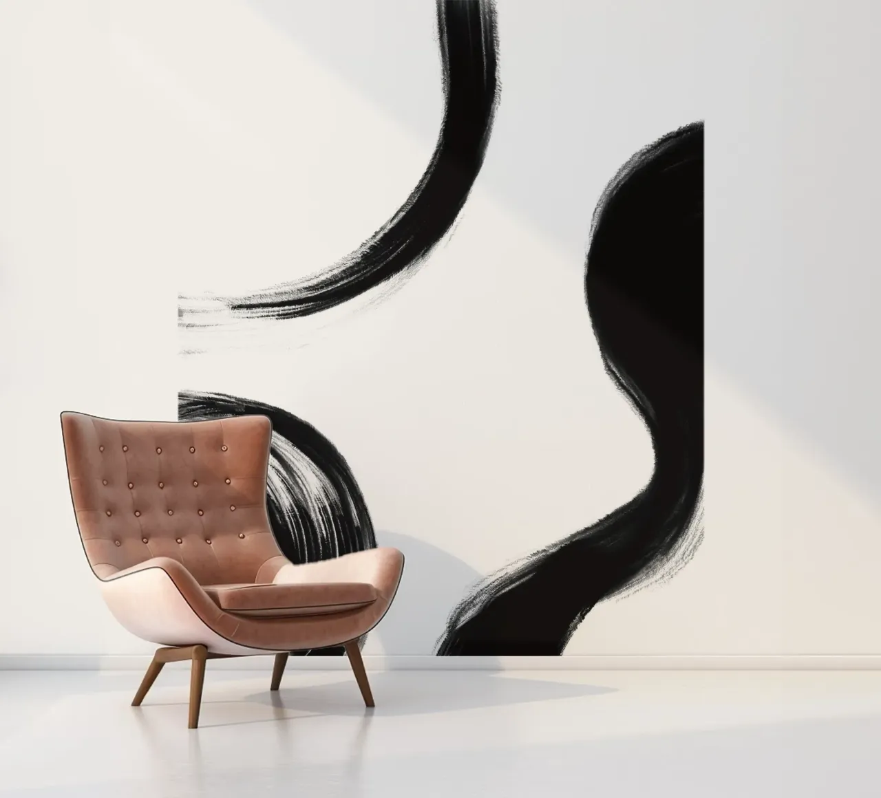 abstract fotobehang van sketch_visual_studio