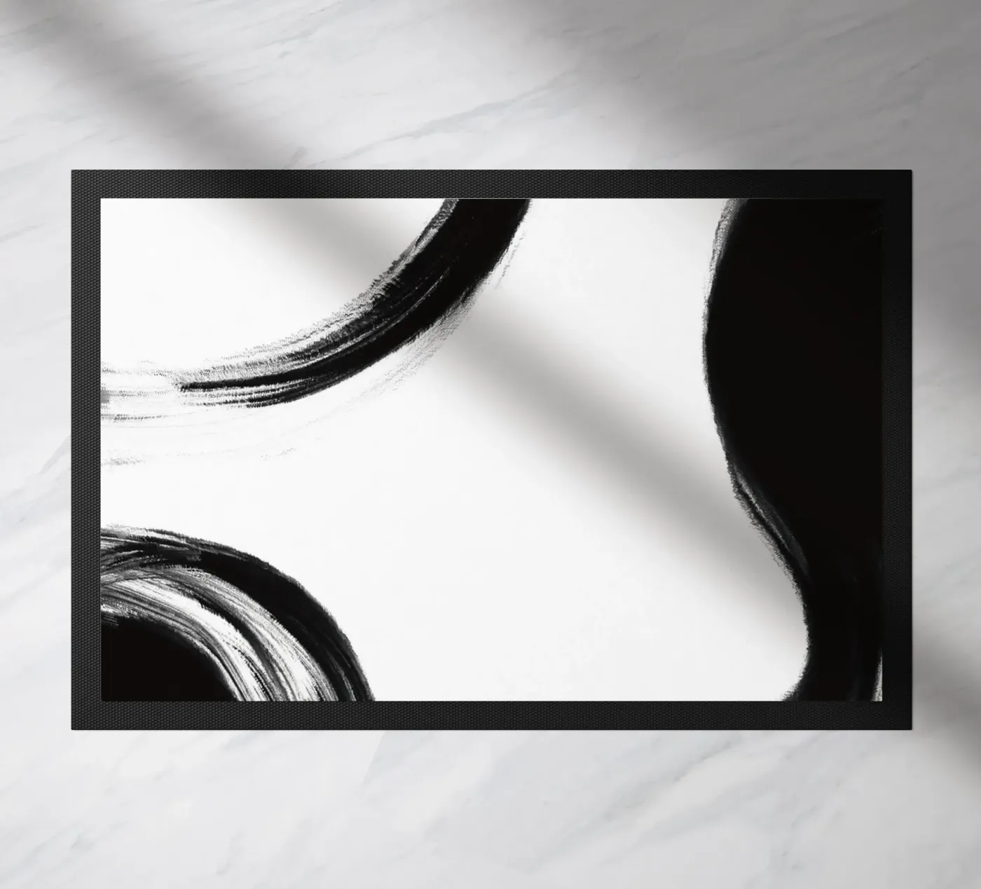 abstract doormat by by elle arts