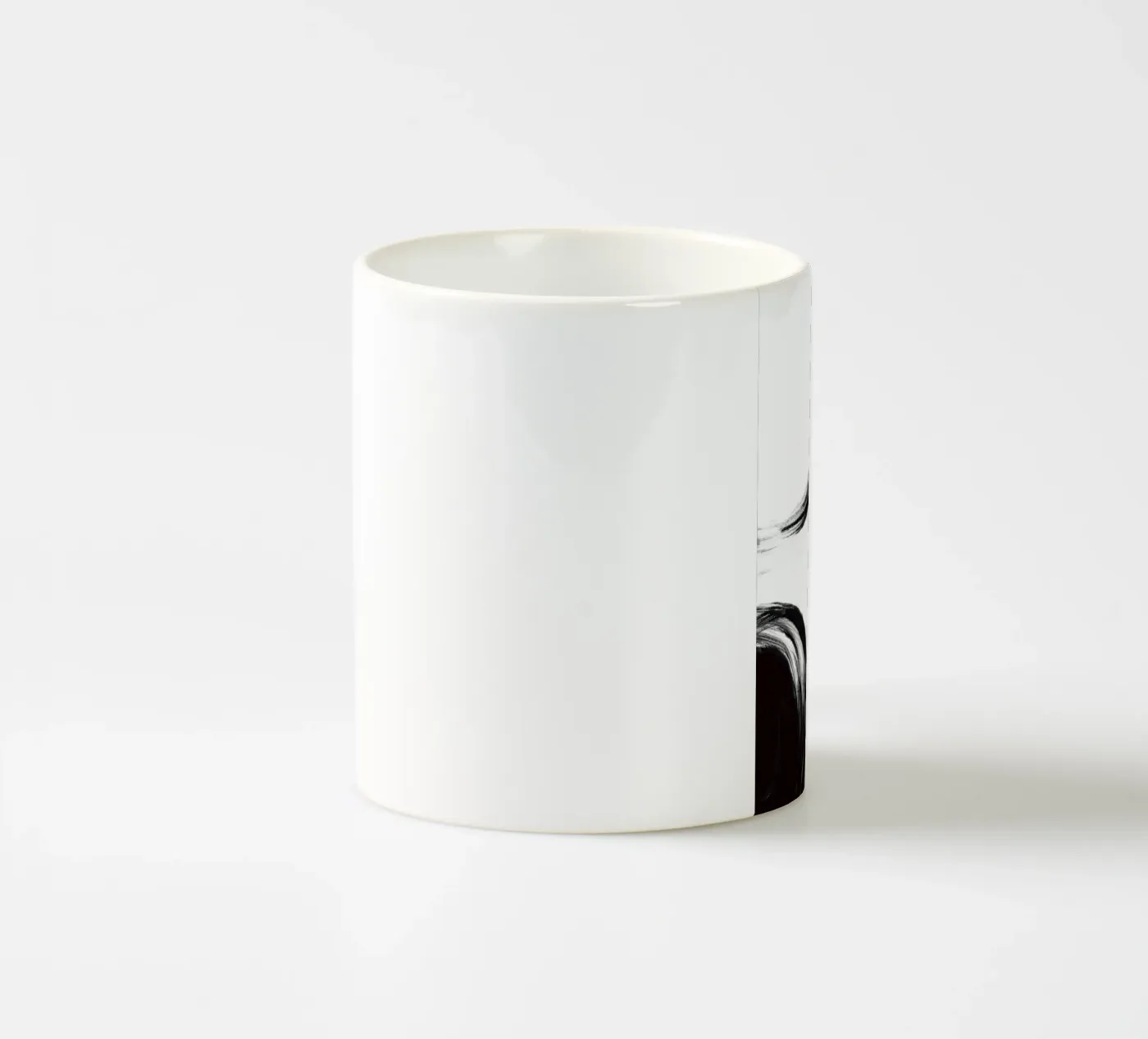 abstract ceramic mug by by elle arts