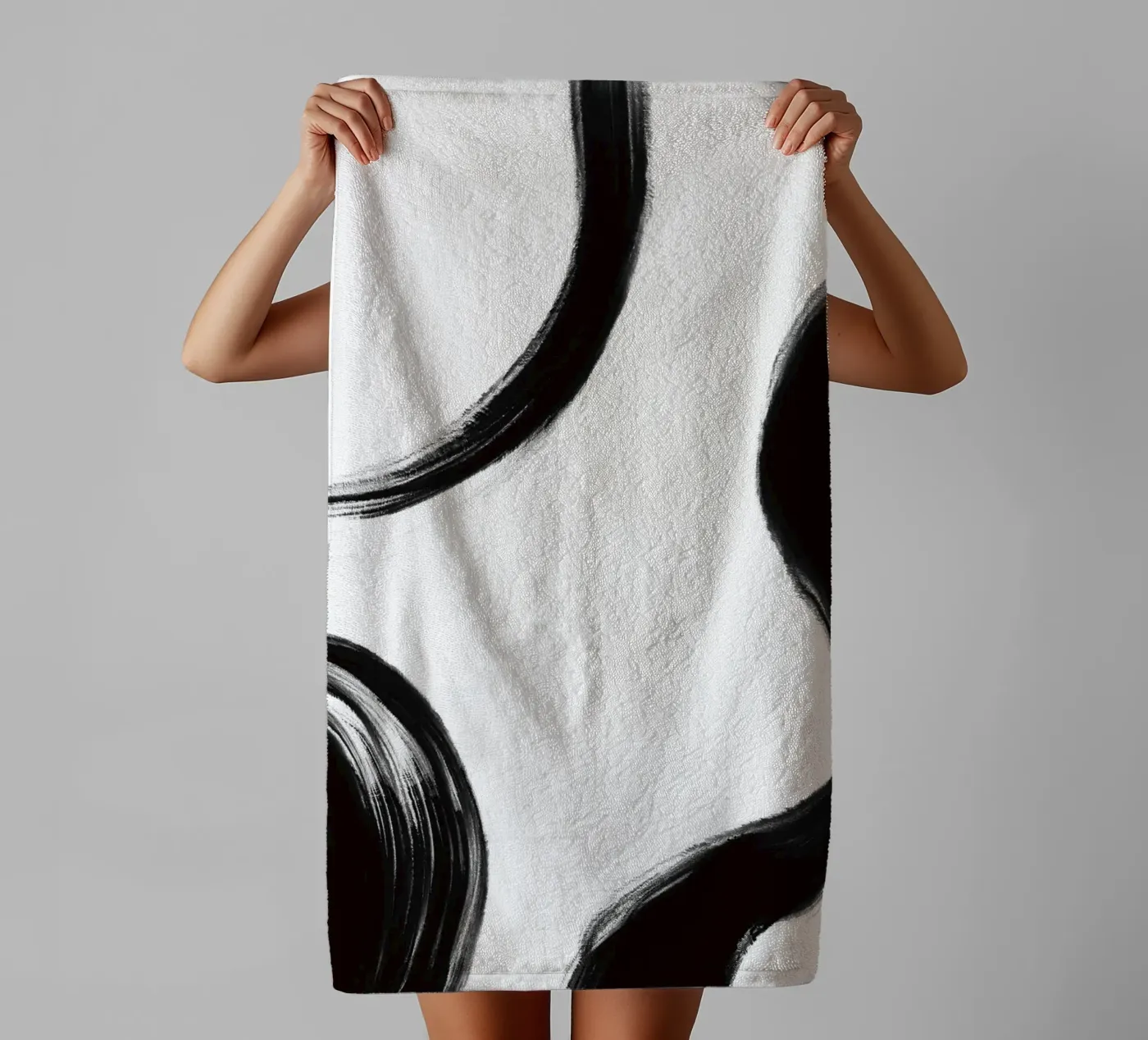 abstract towel by by elle arts