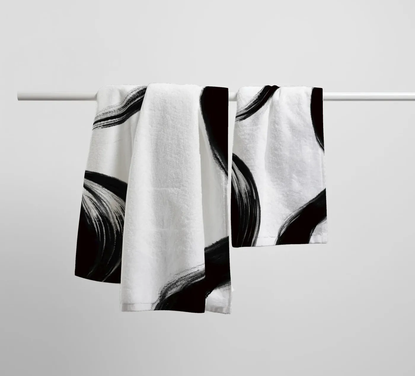 abstract towel by by elle arts