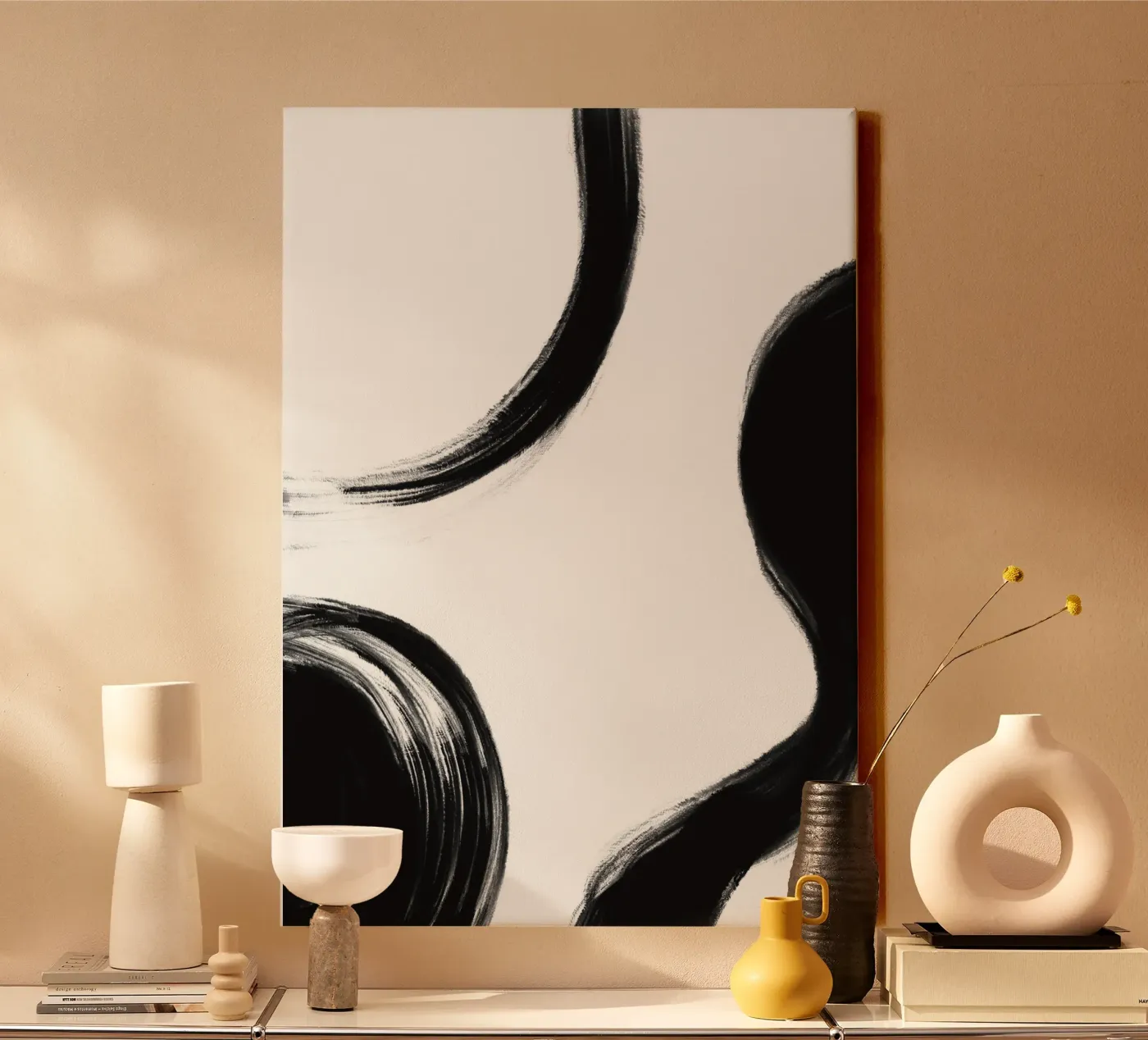 abstract tela da by elle arts