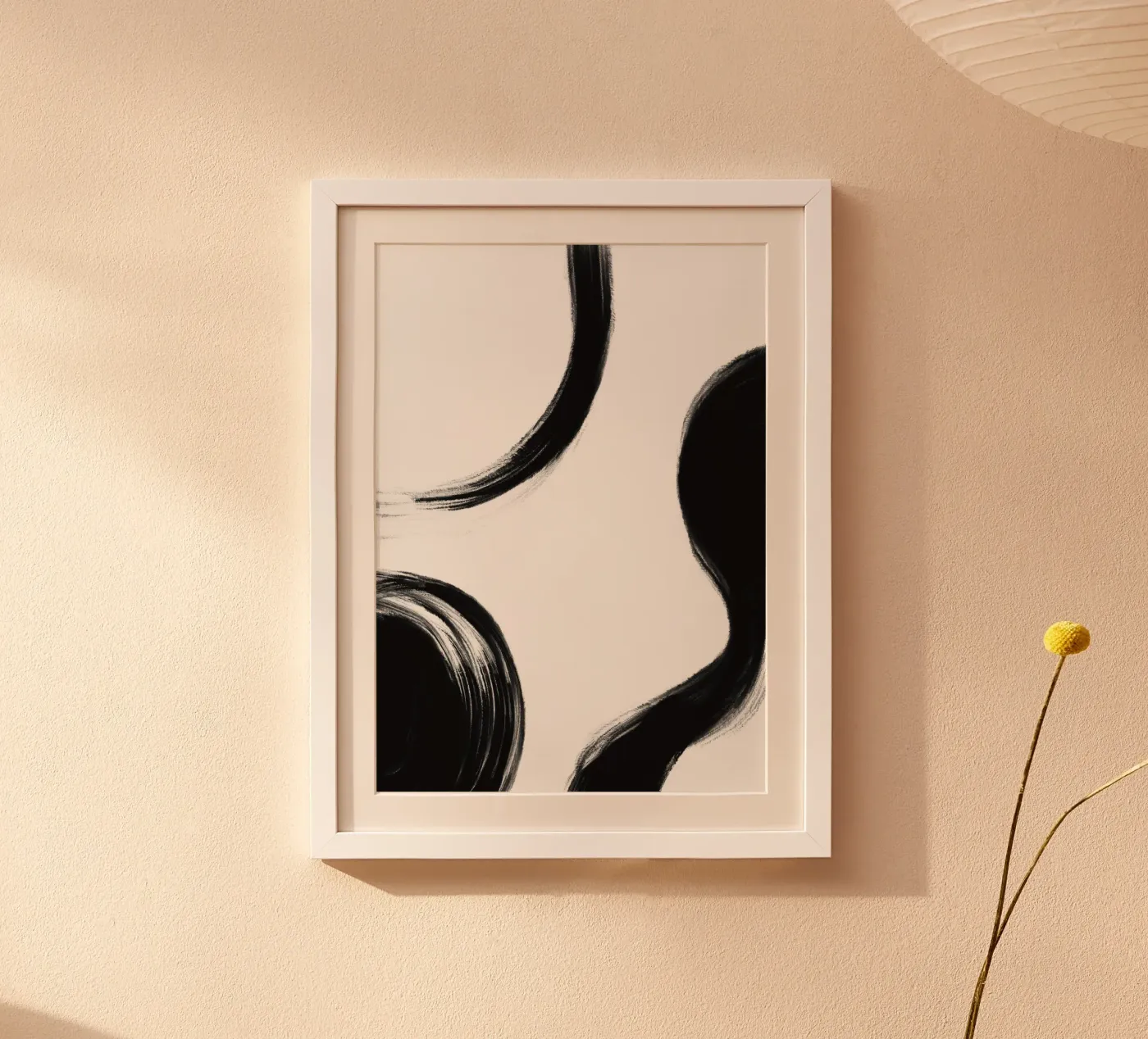 abstract poster van by elle arts