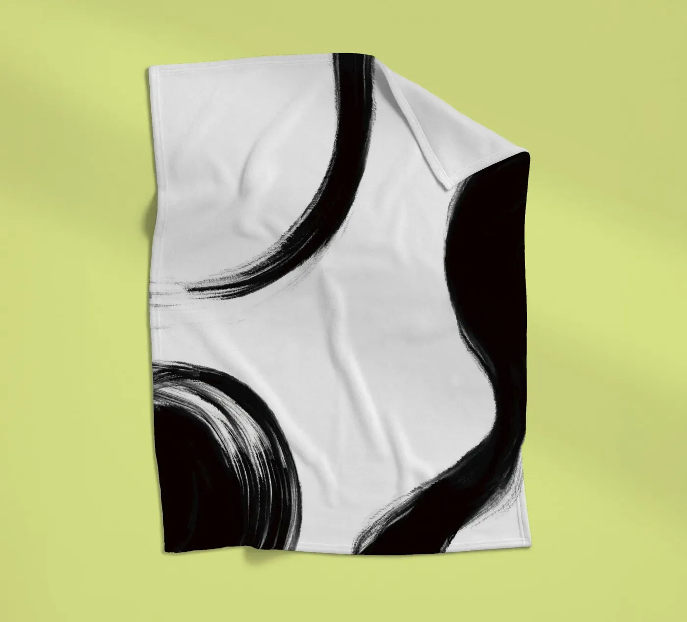 abstract fleecedeken van by elle arts