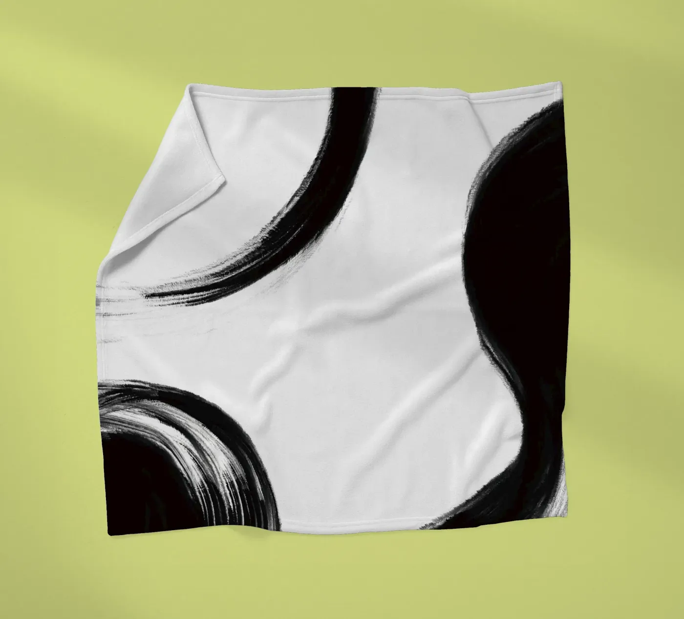 abstract fleecedeken van by elle arts