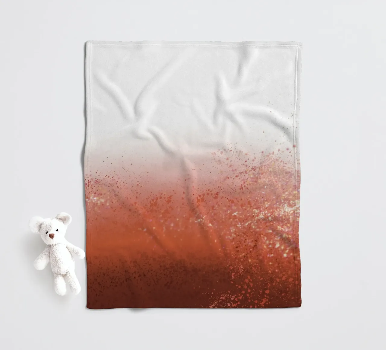 abstract fleecedeken van by elle arts