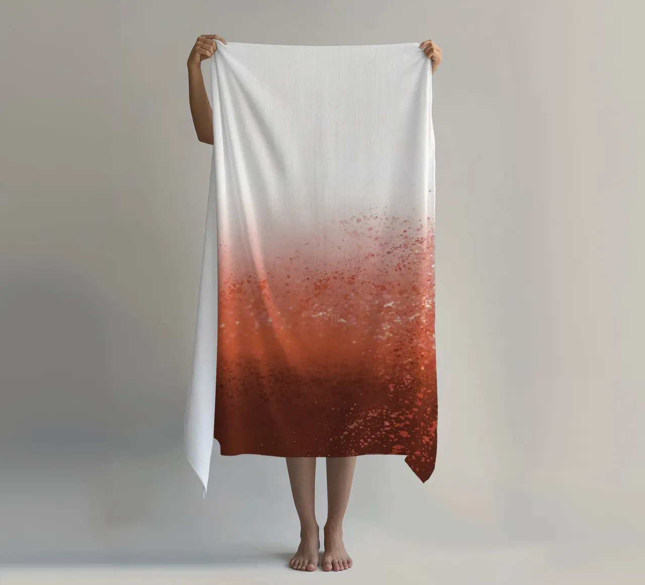 abstract strandhanddoek van by elle arts