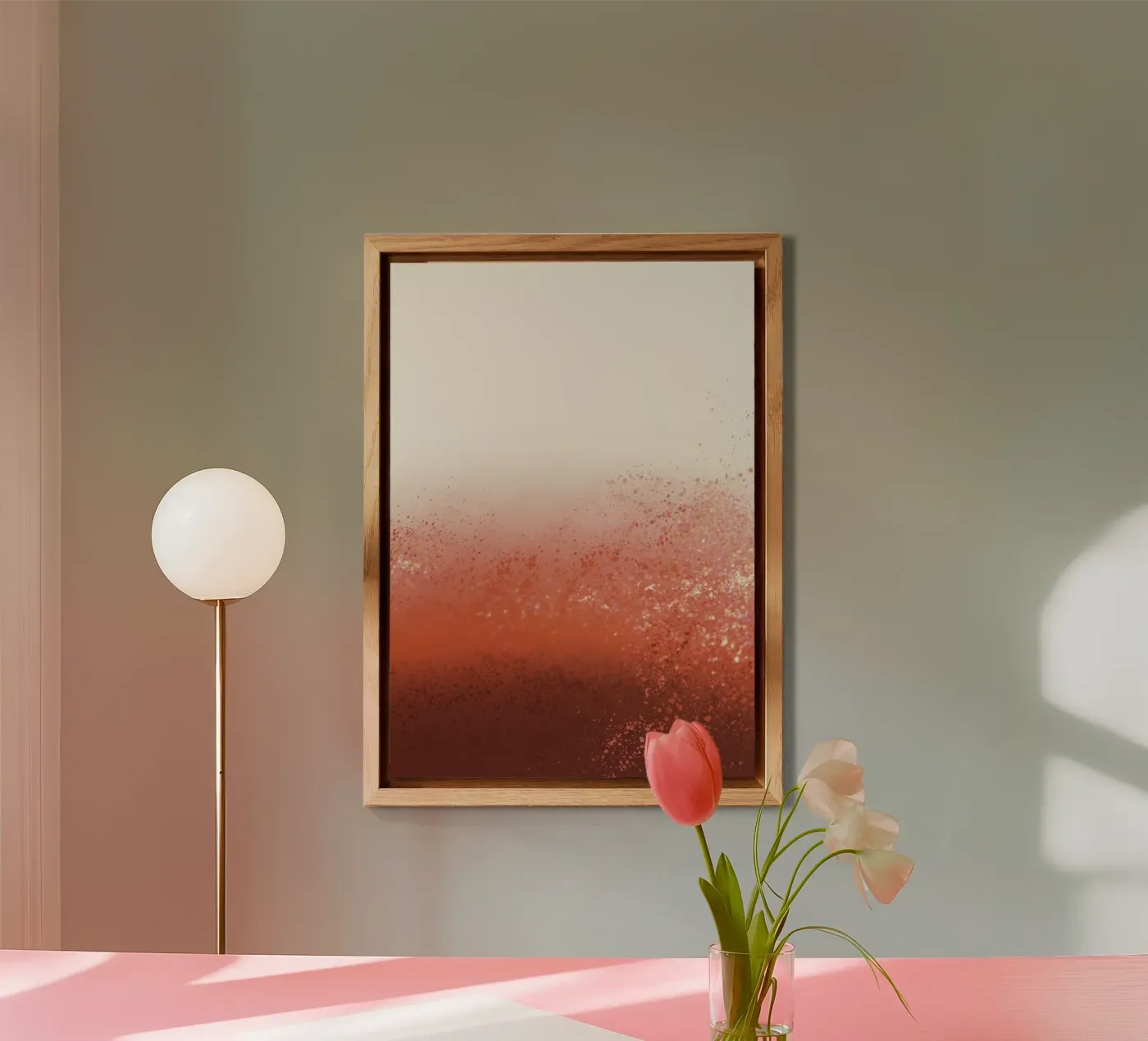 abstract forex-plaat van by elle arts