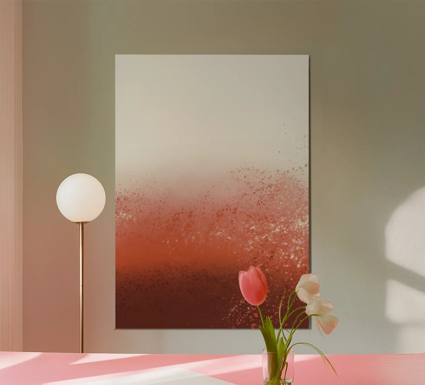 abstract forex-plaat van by elle arts