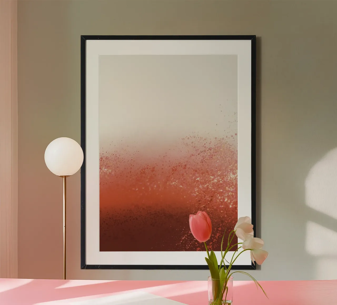 abstract poster by by elle arts