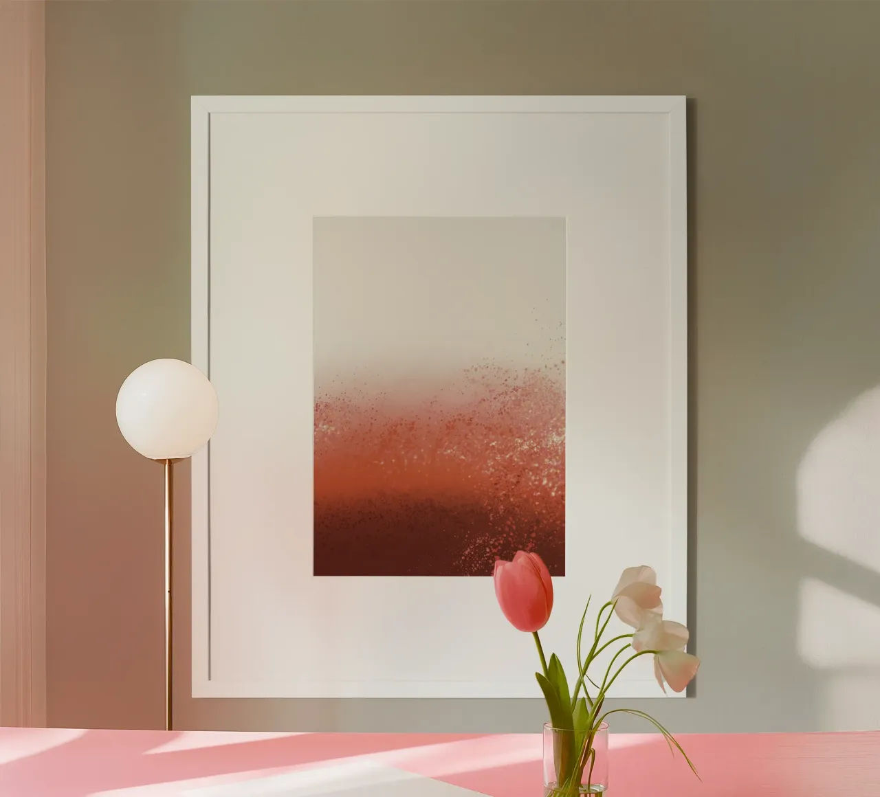 abstract poster by by elle arts