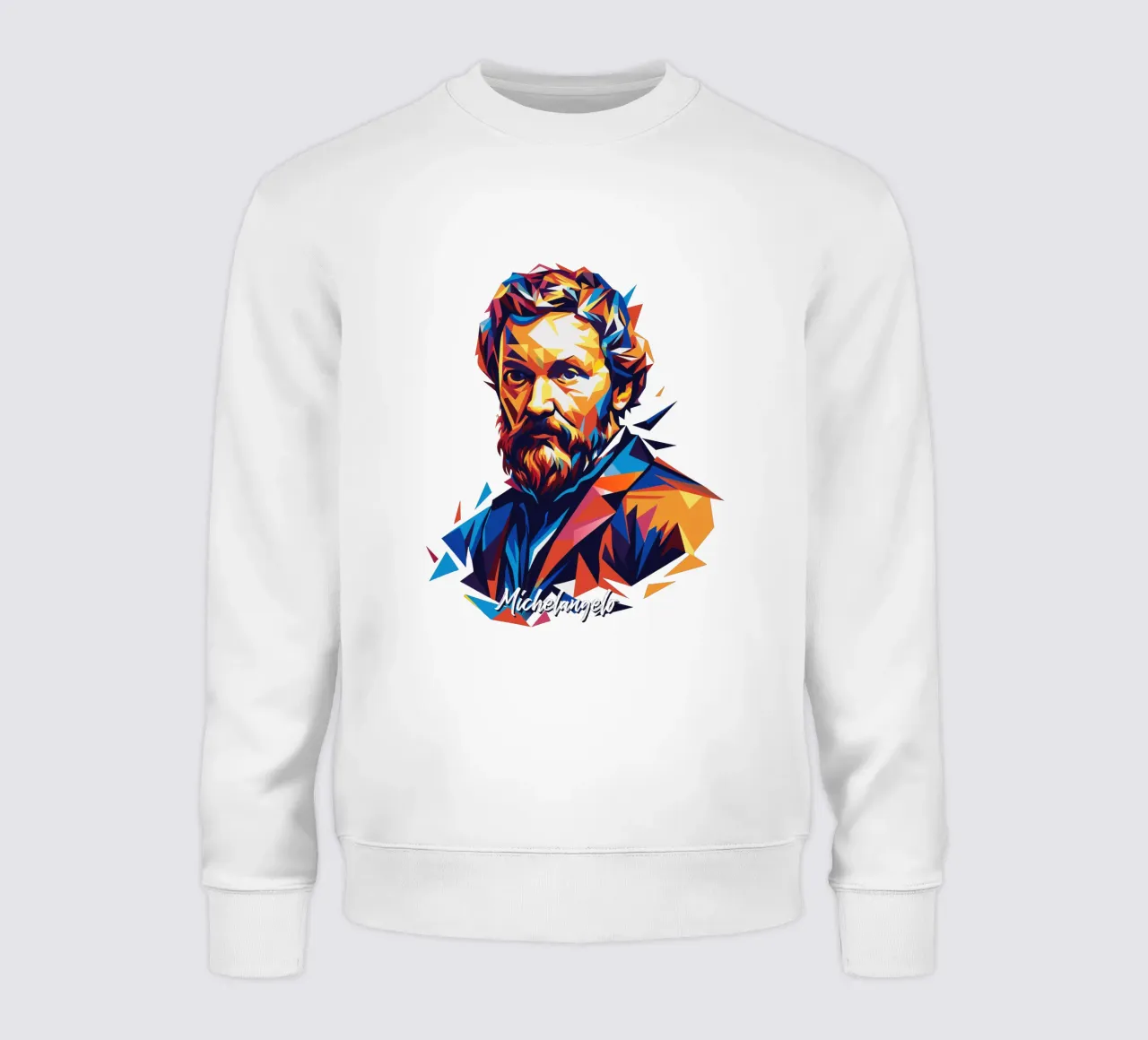 Michelangelo WPAP Pop Art sweatshirt by vectorartnesia