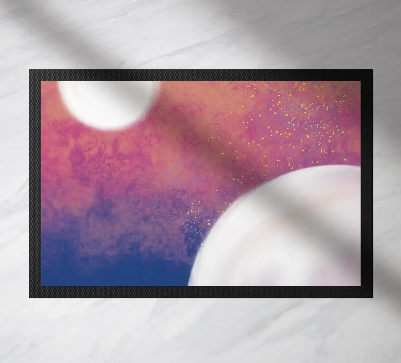 abstract deurmat van by elle arts