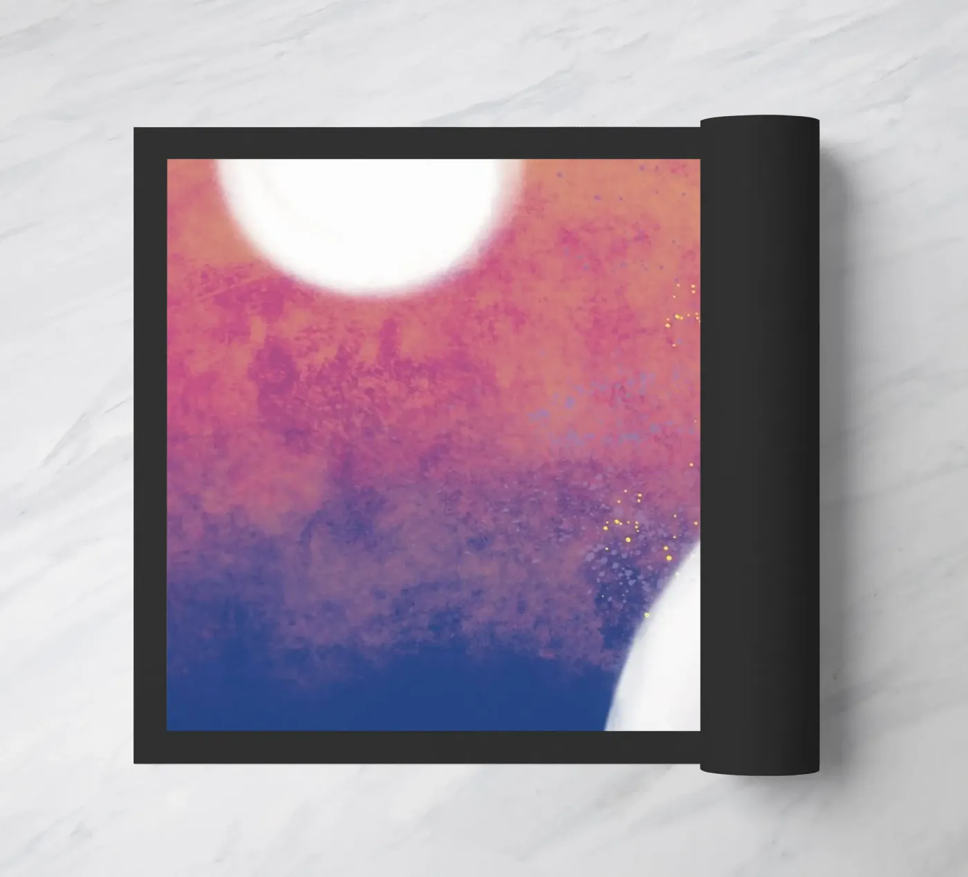 abstract deurmat van by elle arts