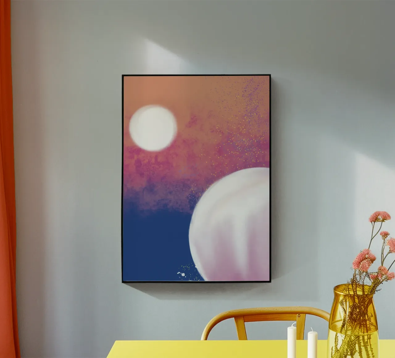 abstract plexiglass da by elle arts