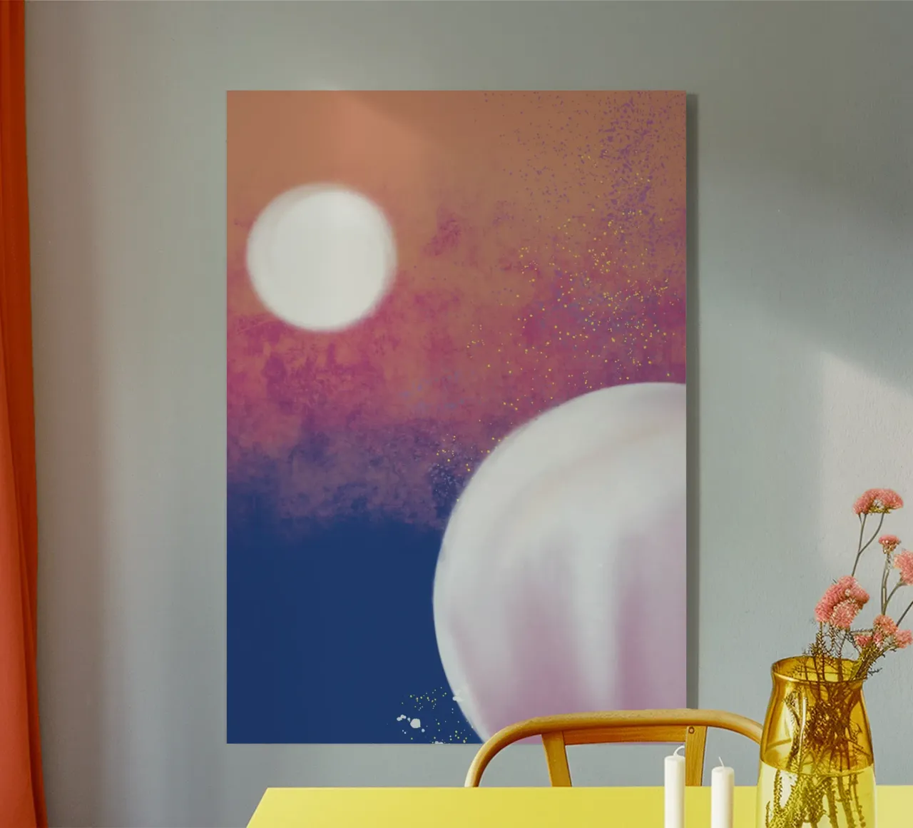 abstract plexiglass da by elle arts