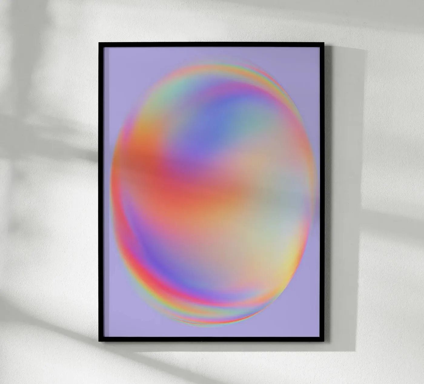 Iridescent Aura | Dreamy Pastel Gradient Poster von Nordic Stories Studio