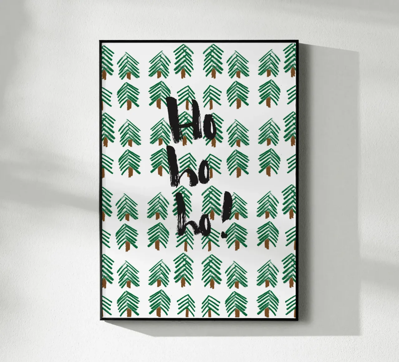 Hohoho acryl van Brushmeetspaper