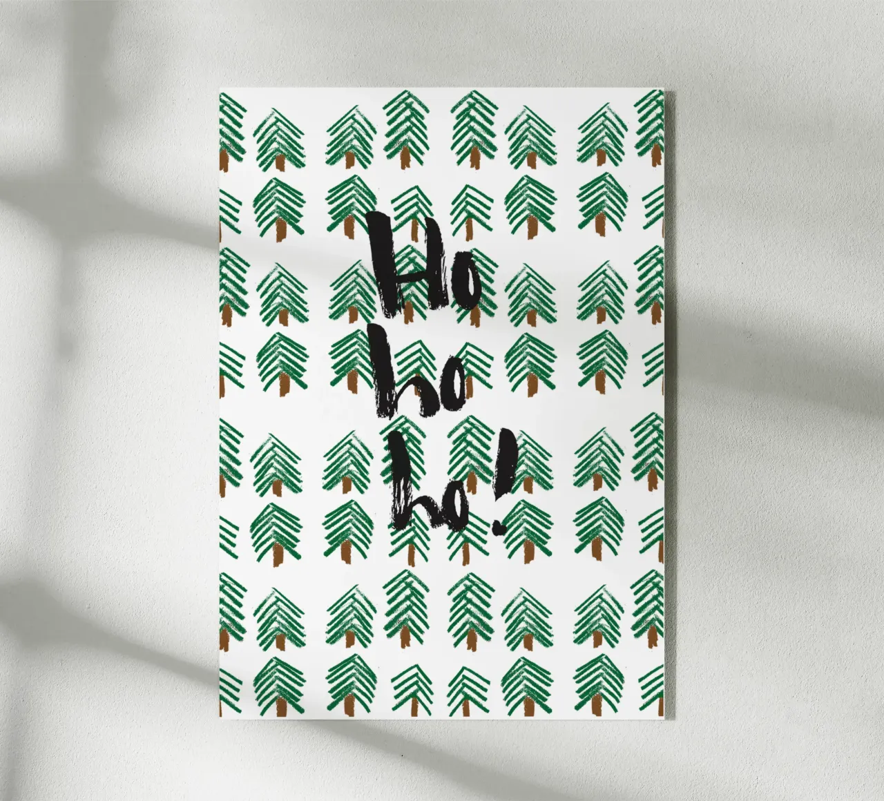 Hohoho acryl van Brushmeetspaper