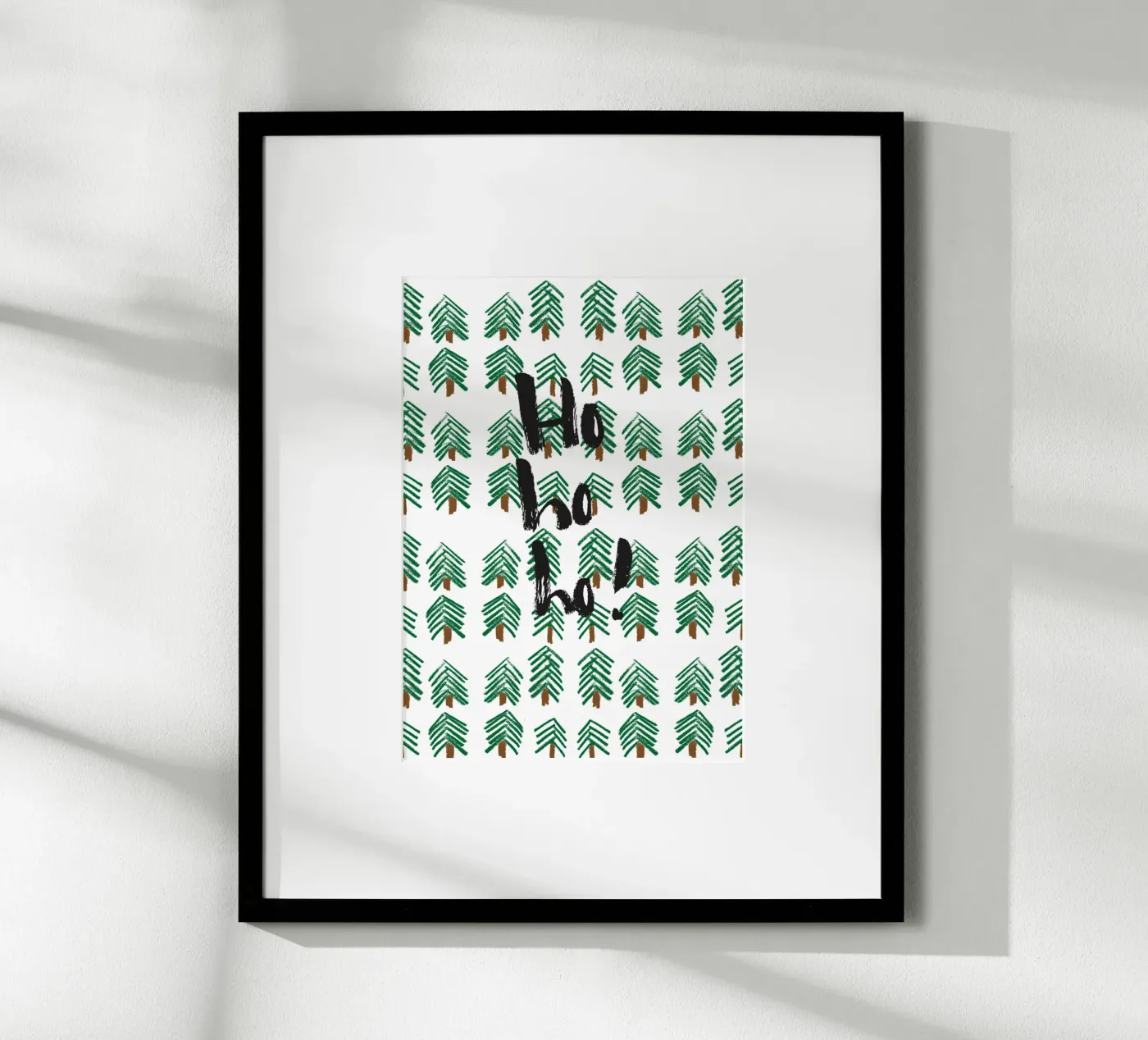 Hohoho poster by Brushmeetspaper