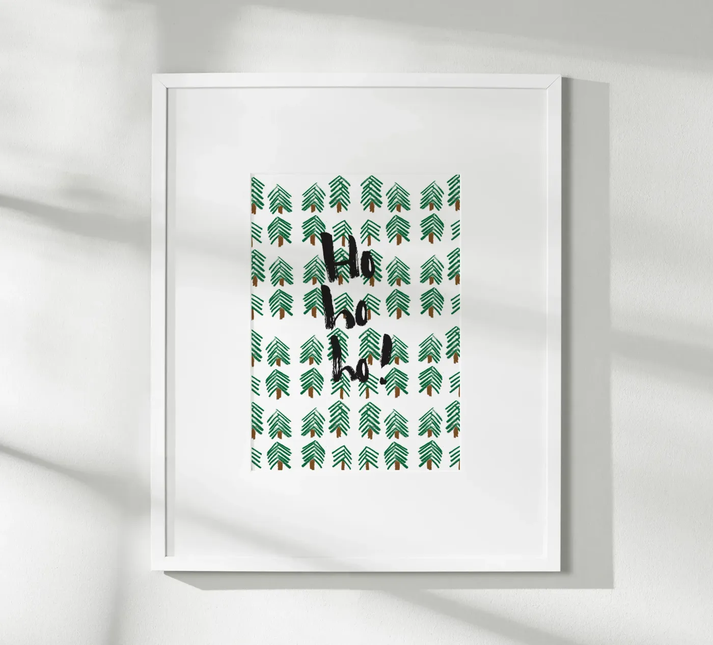 Hohoho poster by Brushmeetspaper