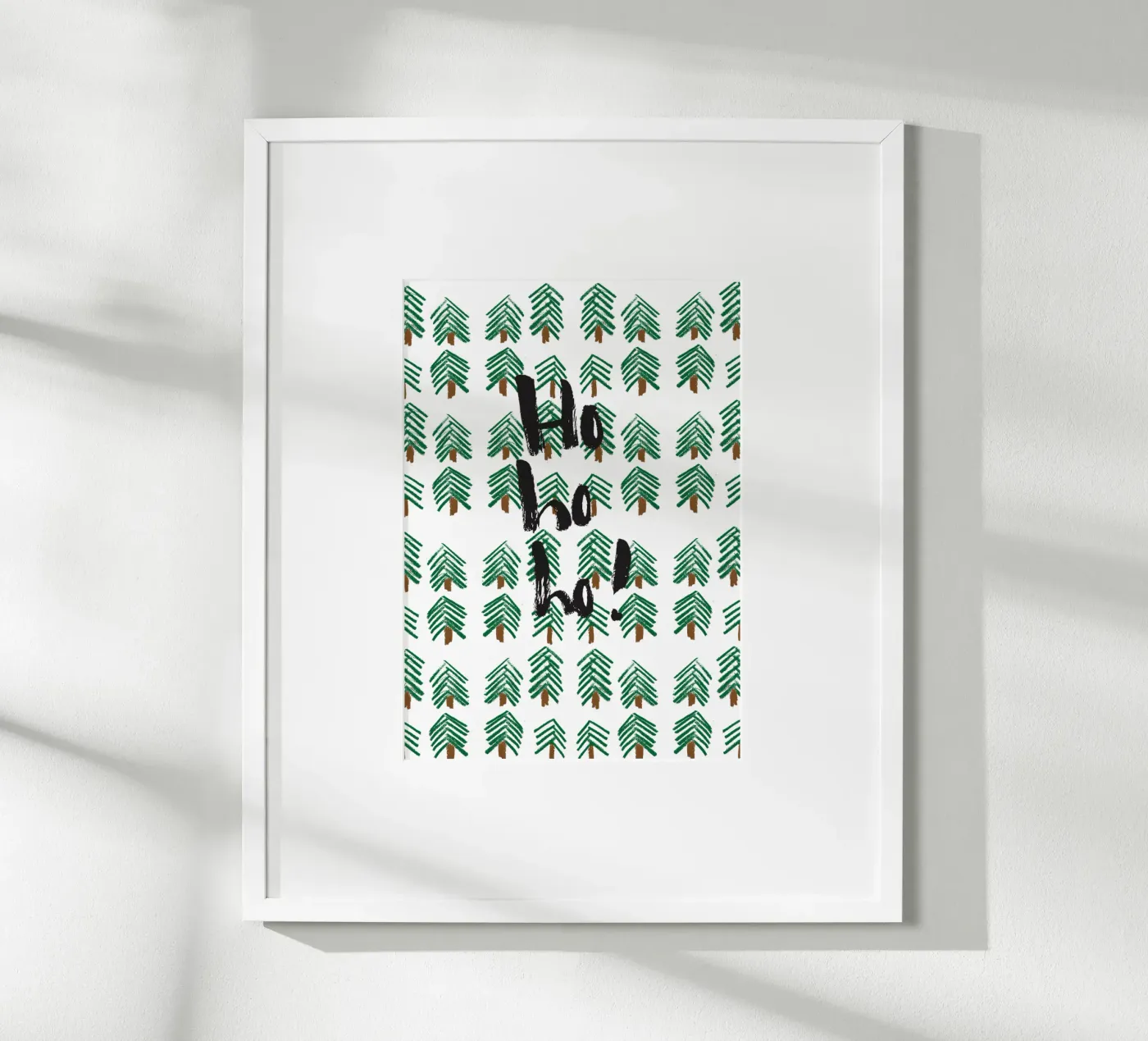 Hohoho Poster von Brushmeetspaper