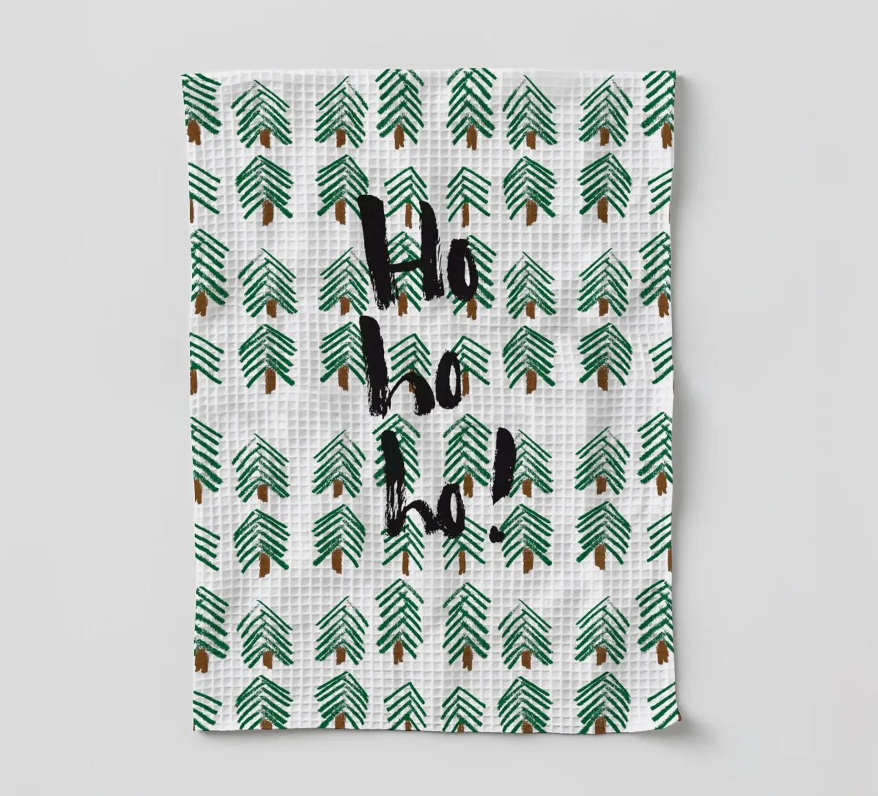 Hohoho canovaccio da cucina da Brushmeetspaper