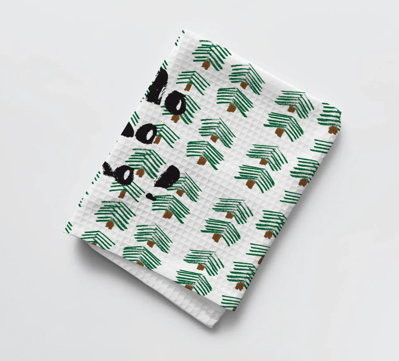 Hohoho canovaccio da cucina da Brushmeetspaper