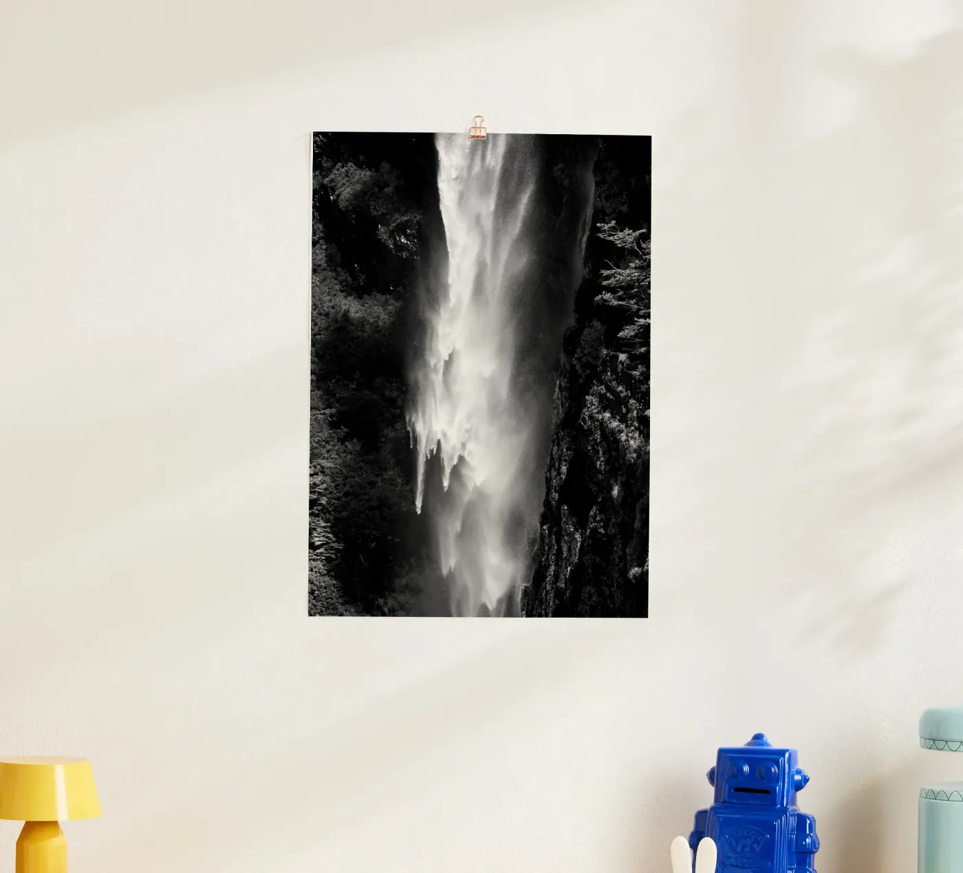 Waterfall poster de rafael campezato