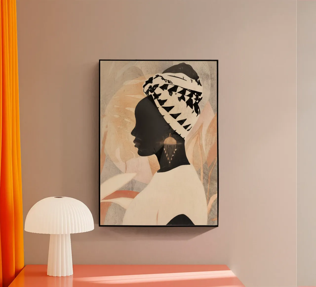 Donna di profilo plexiglass da ThingDesign