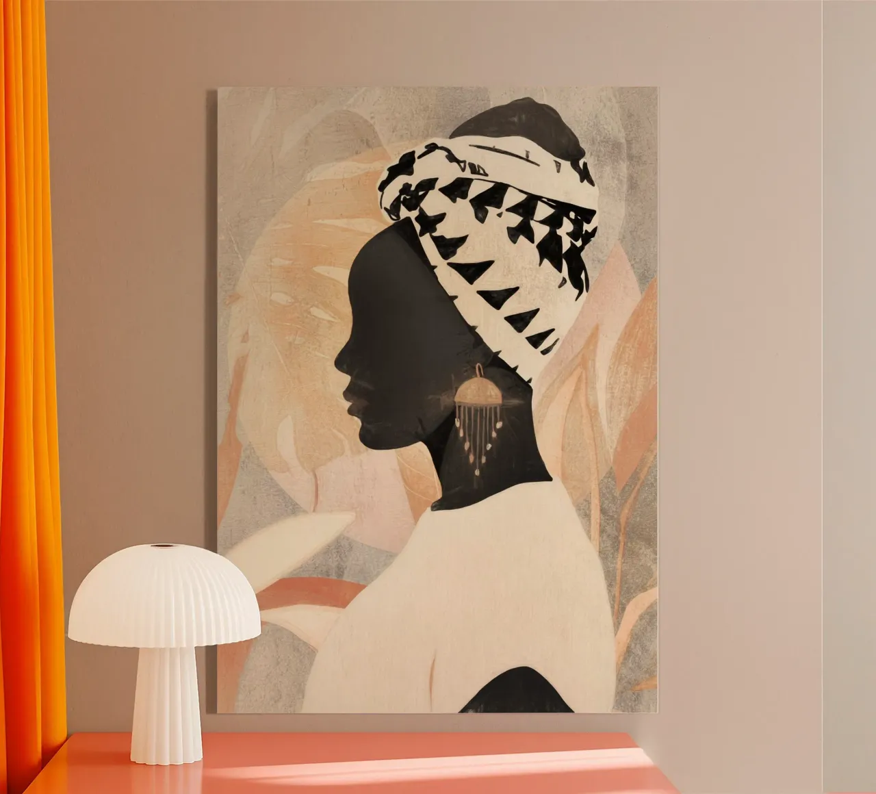 Donna di profilo plexiglass da ThingDesign