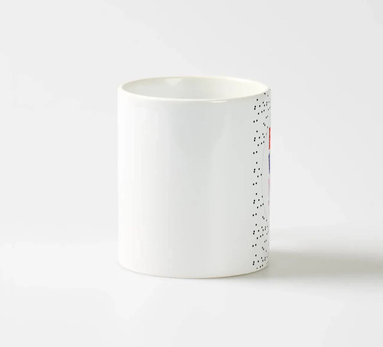 Frohe Weihnachten tazza in ceramica da Brushmeetspaper