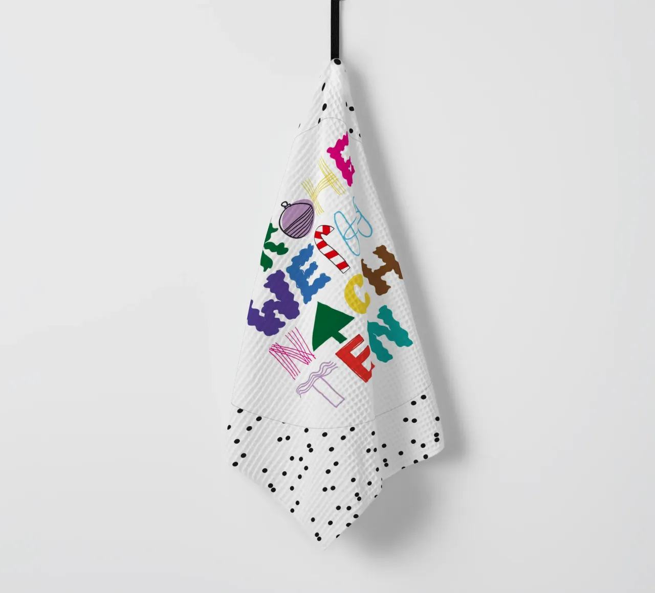Frohe Weihnachten canovaccio da cucina da Brushmeetspaper
