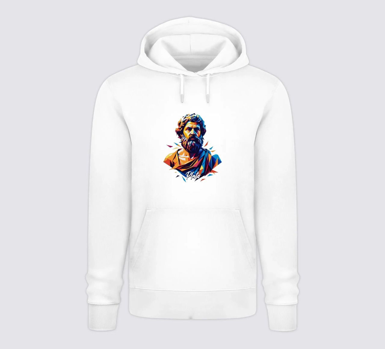 Plato WPAP Pop Art sudadera con capucha de vectorartnesia